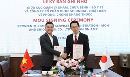 Tăng cường hợp tác kiểm soát kháng kháng sinh giữa Bộ Y tế và đối tác Nhật Bản