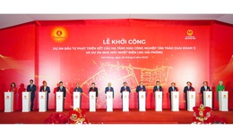 Thủ tướng dự lễ khởi công 2 dự án trọng điểm ở Hải Phòng