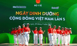 Không khí sôi động buổi tổng duyệt 'Ngày Dinh dưỡng cộng đồng Việt Nam' lần thứ 5