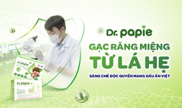Gạc răng miệng từ l&#225; hẹ – S&#225;ng chế độc quyền mang dấu ấn Việt của Dr.Papie