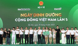 Ngày Dinh dưỡng cộng đồng Việt Nam lần 5: Ngọn lửa nhỏ góp phần thổi bùng lên các phong trào nâng cao sức khỏe