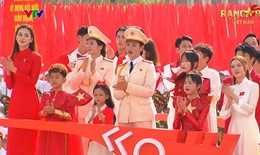 Hành trình đầy tự hào của bé gái nhỏ tuổi nhất tham gia biểu diễn kỷ niệm 80 năm Quốc khánh
