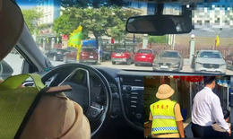 Mẹ bầu đau đẻ trên cao tốc, CSGT giúp mở đường đến bệnh viện