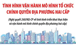 T&#236;nh h&#236;nh vận h&#224;nh m&#244; h&#236;nh tổ chức ch&#237;nh quyền địa phương hai cấp