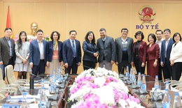 Bộ trưởng Bộ Y tế Đào Hồng Lan tiếp Quyền Giám đốc Chương trình Làng trẻ em SOS Quốc tế