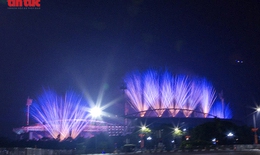 Sơ duyệt màn pháo hoa nghệ thuật quy mô lớn tại Mỹ Đình