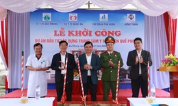 Khởi công Trung tâm Y tế Quế Phong – điểm tựa chăm sóc sức khỏe nơi vùng biên