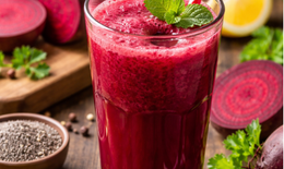 Nước ép củ dền – hạt chia: Thức uống tự nhiên hỗ trợ cơ thể khỏe mạnh từ bên trong