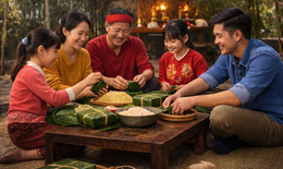 Bánh chưng đem đến 'hơi thở' ngày Tết