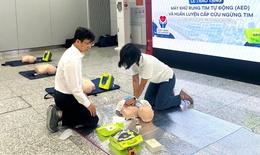 TPHCM triển khai  máy khử rung tim tự động (AED) tại tuyến Metro số 1