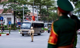 Hệ thống camera giám sát của Công an Hà Nội góp sức trong công tác bảo đảm an ninh Đại hội XIV