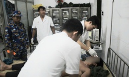 Xuyên đêm cấp cứu ngư dân bị giảm áp do lặn sâu 3 lần