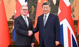 Chủ tịch Trung Quốc Tập Cận Bình hội đàm với Thủ tướng Anh Keir Starmer