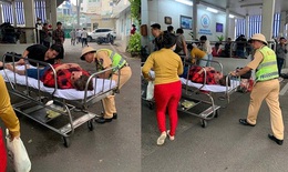 Trên cao tốc, CSGT mở đường đưa bệnh nhân tim nguy kịch đi cấp cứu