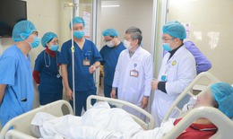 Sức khỏe của 15 người trong vụ cháy ở ngõ 82 Trần Cung đang được điều trị tại Bệnh viện E hiện ra sao?