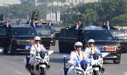 Dàn khí tài hiện đại hợp luyện, chuẩn bị lễ xuất quân bảo vệ Đại hội XIV của Đảng