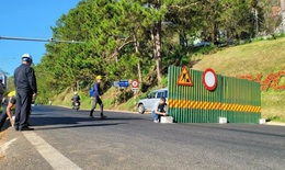 Lâm Đồng tạm đóng đèo Prenn 6 ngày để khắc phục sạt lở