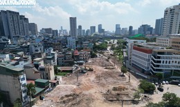 Đường nối Phạm Hùng - Lê Đức Thọ hoàn thành giải phóng mặt bằng sau 9 năm