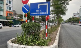 Hà Nội: Cận cảnh đường Ô Chợ Dừa sau khi xén dải phân cách, mở rộng
