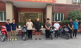 Triệu tập 8 thanh thiếu niên phóng xe gây náo loạn Quảng trường Mỹ Đình