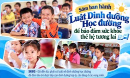 Sớm ban hành Luật Dinh dưỡng Học đường để bảo đảm sức khỏe thế hệ tương lai