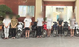 Triệu tập thêm 17 đối tượng trong vụ 'bão đêm' lạng lách, đánh võng tại Mỹ Đình