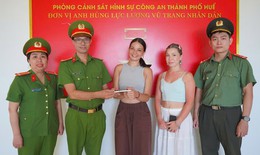 Công an Huế truy bắt 2 đối tượng cướp tài sản của nữ du khách nước ngoài
