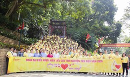 Năm 2026, dự kiến tiếp nhận 65.000 đơn vị tiểu cầu, cao nhất từ trước đến nay