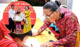 ‘Cô Ba’ U80 dạy học miễn phí cho trẻ em nghèo nhận bằng khen của Thủ tướng
