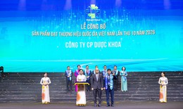 Hệ thống chất lượng phía sau thuốc nhỏ mắt Eskar đạt Thương hiệu quốc gia
