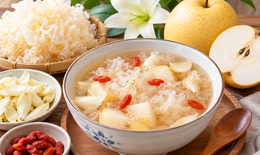 4 món ăn giúp sinh tân, dịu họng trong mùa thu
