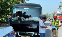 Ô tô khách bị tước phù hiệu vẫn hoạt động, xử phạt tài xế và chủ xe