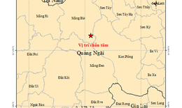 Động đất mạnh 3.5 độ ở Quảng Ngãi gây rung lắc