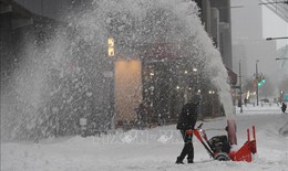 Mỹ tiếp tục đối mặt bão mùa Đông và giá rét