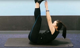 Các bài tập bụng giúp giảm mỡ vùng eo hiệu quả sau Tết