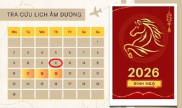 Lịch âm 12/2 - Âm lịch hôm nay 12/2 - Lịch vạn niên ngày 12/2/2026