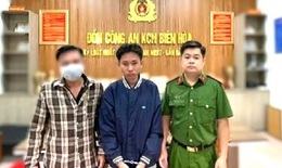 Bắt đối tượng truy nã khi đang làm việc tại khu công nghiệp