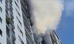 Cháy căn hộ chung cư tại phường Nam Nha Trang, 2 người tử vong
