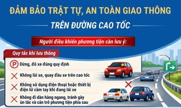 Đảm bảo trật tự, an toàn giao thông trên đường cao tốc