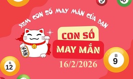 Con số may mắn hôm nay 16/2 - số cát lành - số tài lộc 12 con giáp ngày 29 Tết