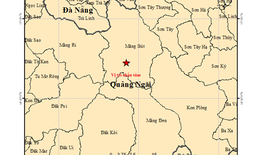 Quảng Ngãi hứng 6 trận động đất liên tiếp những ngày đầu năm Bính Ngọ