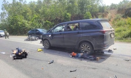 Bốn người thương vong sau vụ tai nạn trên QL12A