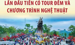 Lần đầu tiên có tour đêm Lễ hội Gióng đền Sóc
