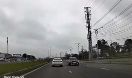 Người dân gửi clip đến VNeTraffic, tài xế đi ngược chiều bị phạt 19 triệu đồng