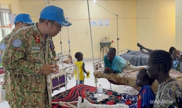 Quân y Việt Nam giữa tuyến đầu Bentiu lan tỏa y đức Ngày 27/2