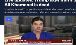 Tổng thống Trump tuyên bố Lãnh tụ Tối cao Iran Ayatollah Ali Khamenei ‘đã chết’