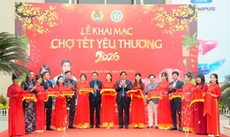 "Chợ Tết yêu thương" mang sẻ chia, ấm áp đến với người bệnh những ngày cận Tết