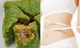 1 miếng bánh chưng bằng mấy bát cơm? Bí quyết giảm cân an toàn khi ăn bánh chưng ngày Tết