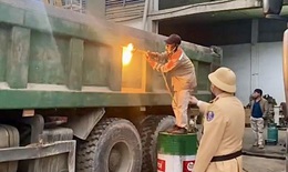 Phạt hơn 60 triệu đồng vì cơi nới thùng xe tải