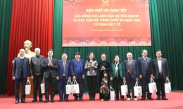 Bộ Y tế gặp mặt, chúc Tết lãnh đạo Bộ tiền nhiệm, cán bộ, công chức hưu trí